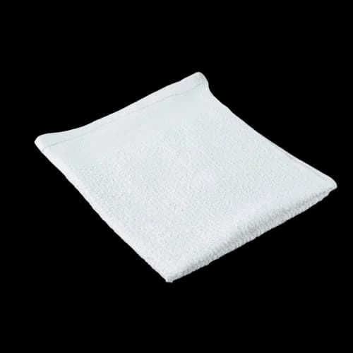 17x20 Ribbed Bar Towel White 30 ozs (100% Cotton)