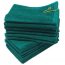 Hunter Green 11 x 18 Terry Velour Golf Rally Towels with Grommet & Hook
