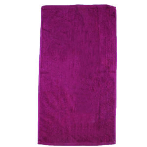 30 x 60 Velour Beach Towels Maroon Color