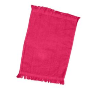 Red Fringed Towels