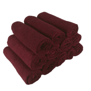 Burgundy Spa Towels