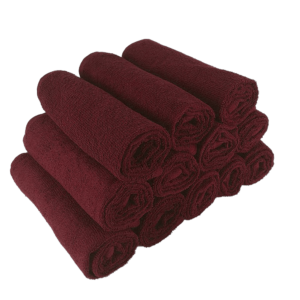 Burgundy Spa Towels