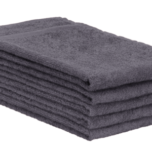 Charcoal Gray Salon Towels