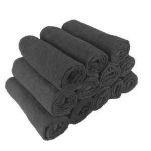 Gray Spa Towels