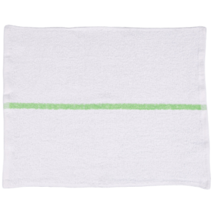 Wholesale Green Stripe Bar Towels