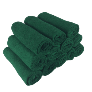 Hunter Green Spa Towels