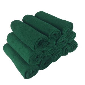 Hunter Green Spa Towels