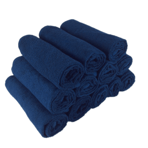Navy Blue Spa Towels