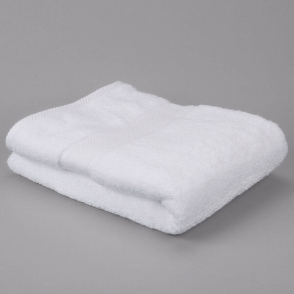 880777816314 Bath Towel 27 X 54 (100% Cotton) Resort Collection Zero Twist w/ Dobby Border 15.5 lbs