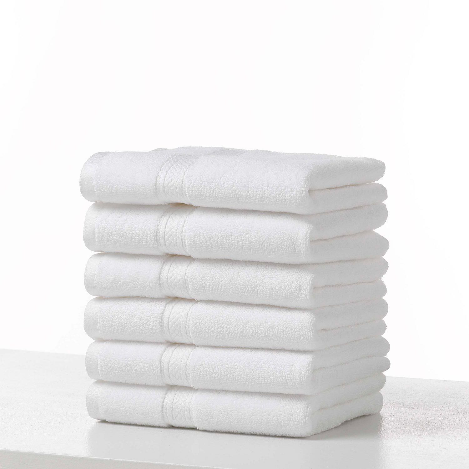Wholesale 16 X 28 White Hand Towels 100 Combed Cotton