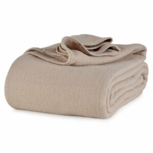 AllSoft Cotton Blanket Natural Home Marketplace