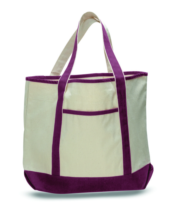 Q1500 Maroon 600x734 min 1 Heavy Canvas Large Deluxe Shopping Tote Bag