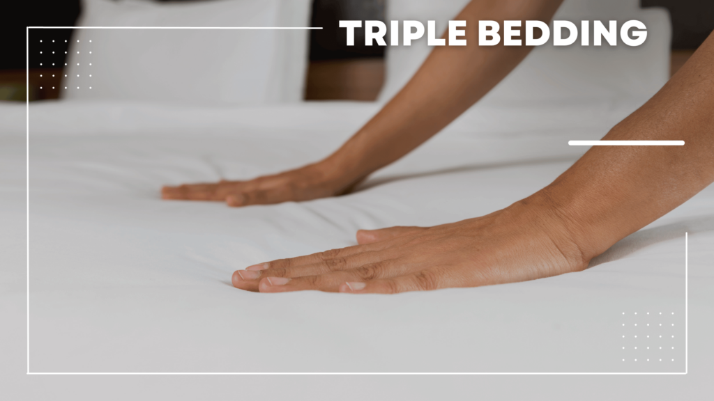 triple bedding