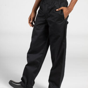 Classic Chef Pant 2" Blk 6XL