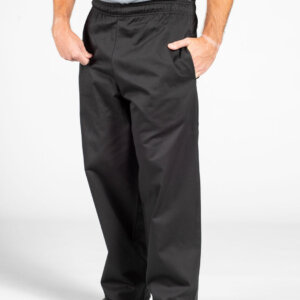 Classic Chef Pant 2" Blk 4XL