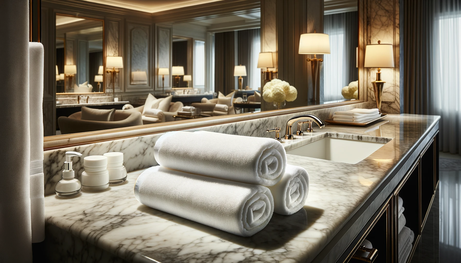 Premium Hotel Bath Towels, White 22x44