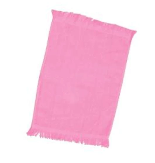 Pink Fringed Towels