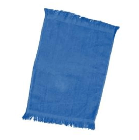 Royal Blue Fringed Towels