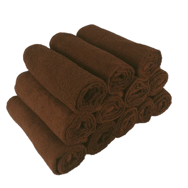 Brown Spa Towels