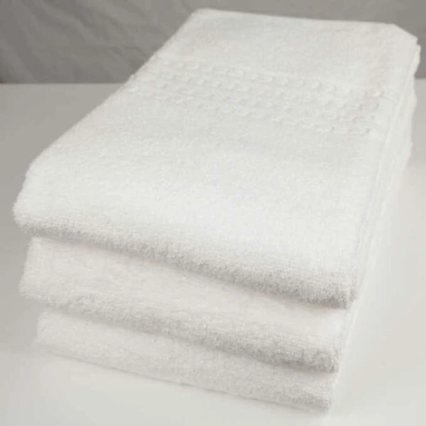 880573801033 27 x 54 White Bath Towels 12.5 lbs 100% Cotton