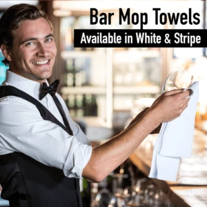 Inmate Food Service and Kitchen: Kitchen Towels - Ribbed Barmop