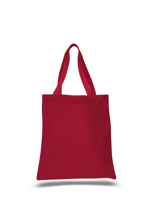 Q800 Red scaled Canvas Promotional Bags