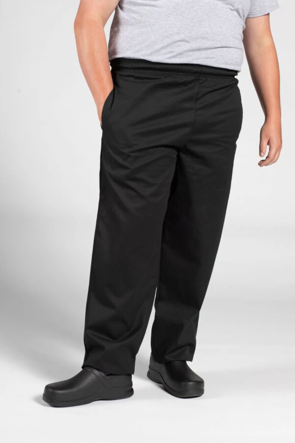 Traditional Chef Pant 2" Blk 6XL